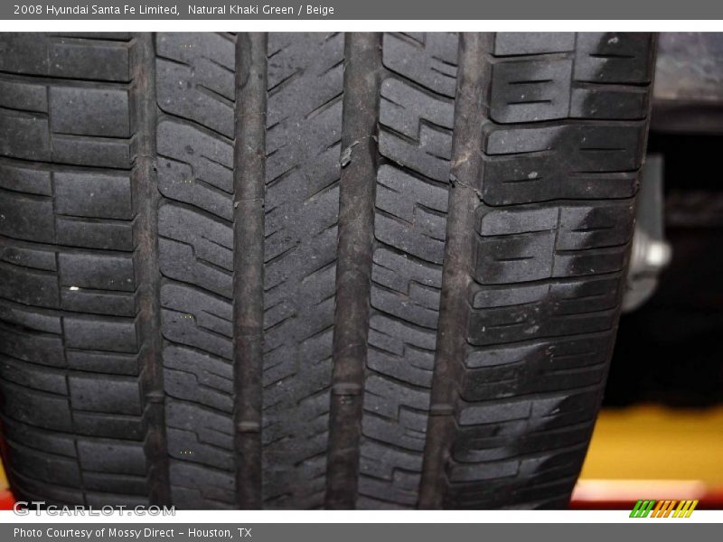 Natural Khaki Green / Beige 2008 Hyundai Santa Fe Limited