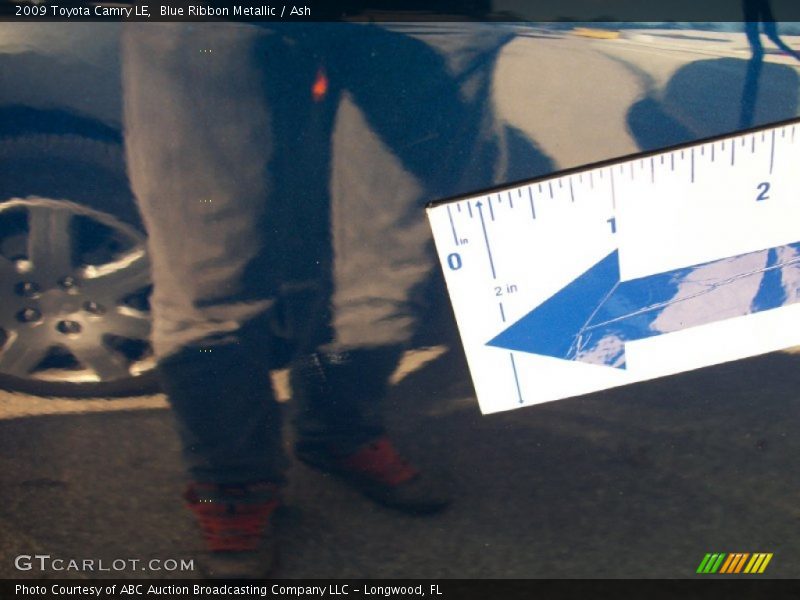 Blue Ribbon Metallic / Ash 2009 Toyota Camry LE