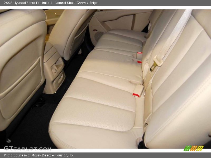 Natural Khaki Green / Beige 2008 Hyundai Santa Fe Limited