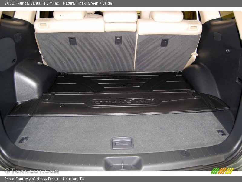 Natural Khaki Green / Beige 2008 Hyundai Santa Fe Limited
