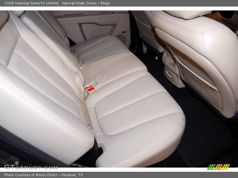 Natural Khaki Green / Beige 2008 Hyundai Santa Fe Limited