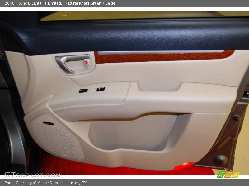 Natural Khaki Green / Beige 2008 Hyundai Santa Fe Limited