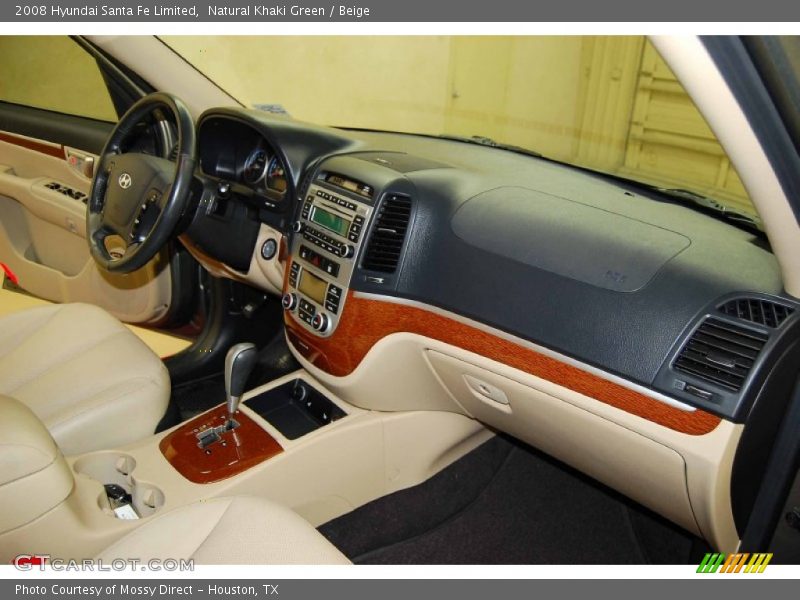 Natural Khaki Green / Beige 2008 Hyundai Santa Fe Limited