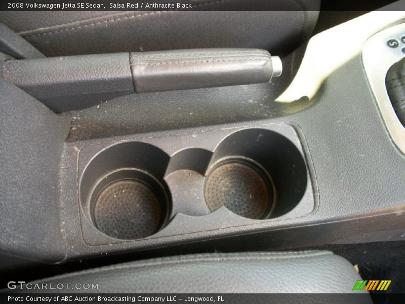 Salsa Red / Anthracite Black 2008 Volkswagen Jetta SE Sedan