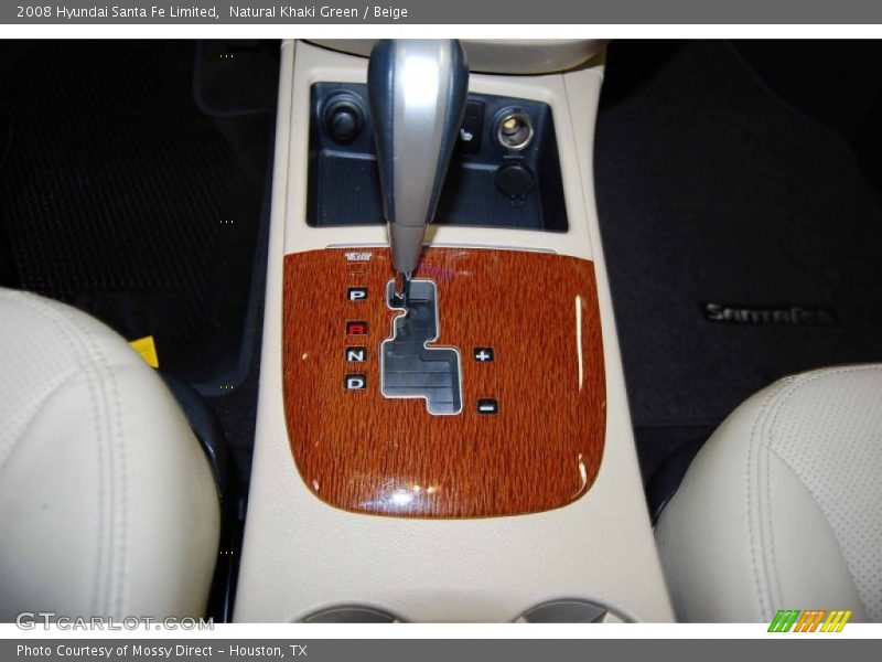 Natural Khaki Green / Beige 2008 Hyundai Santa Fe Limited