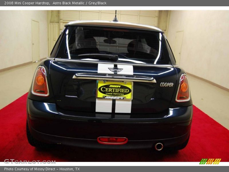 Astro Black Metallic / Grey/Black 2008 Mini Cooper Hardtop
