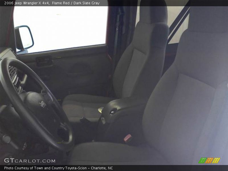 Flame Red / Dark Slate Gray 2006 Jeep Wrangler X 4x4