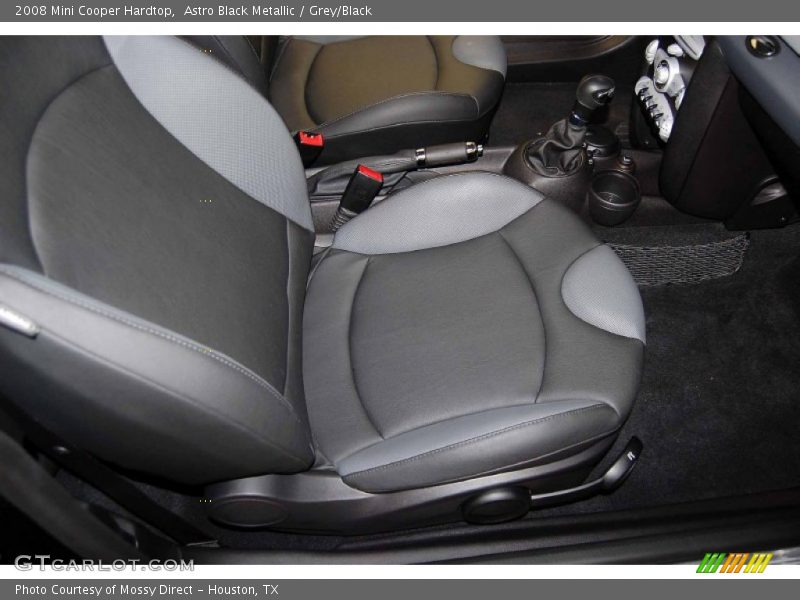 Astro Black Metallic / Grey/Black 2008 Mini Cooper Hardtop
