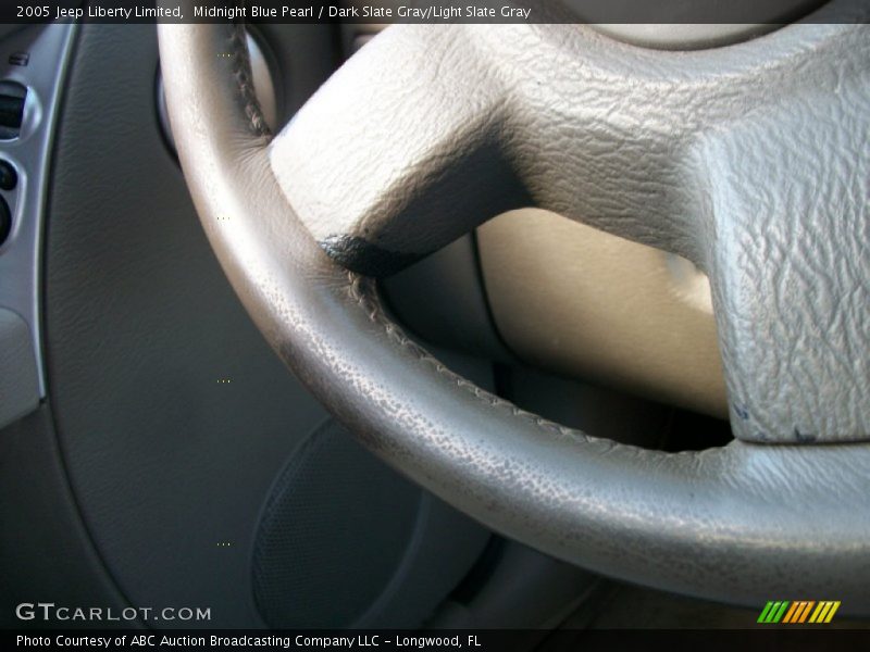 Midnight Blue Pearl / Dark Slate Gray/Light Slate Gray 2005 Jeep Liberty Limited