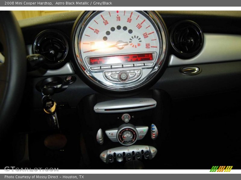 Astro Black Metallic / Grey/Black 2008 Mini Cooper Hardtop