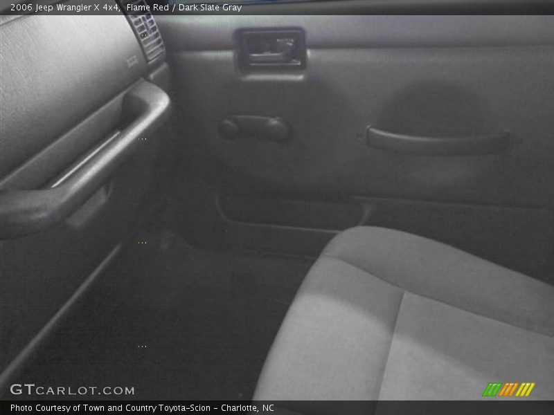 Flame Red / Dark Slate Gray 2006 Jeep Wrangler X 4x4