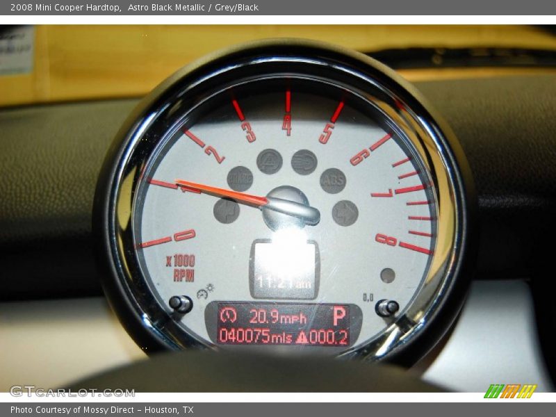 Astro Black Metallic / Grey/Black 2008 Mini Cooper Hardtop