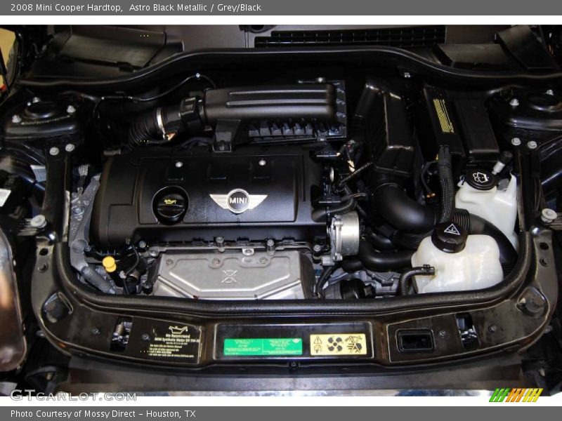 Astro Black Metallic / Grey/Black 2008 Mini Cooper Hardtop