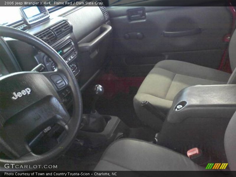 Flame Red / Dark Slate Gray 2006 Jeep Wrangler X 4x4
