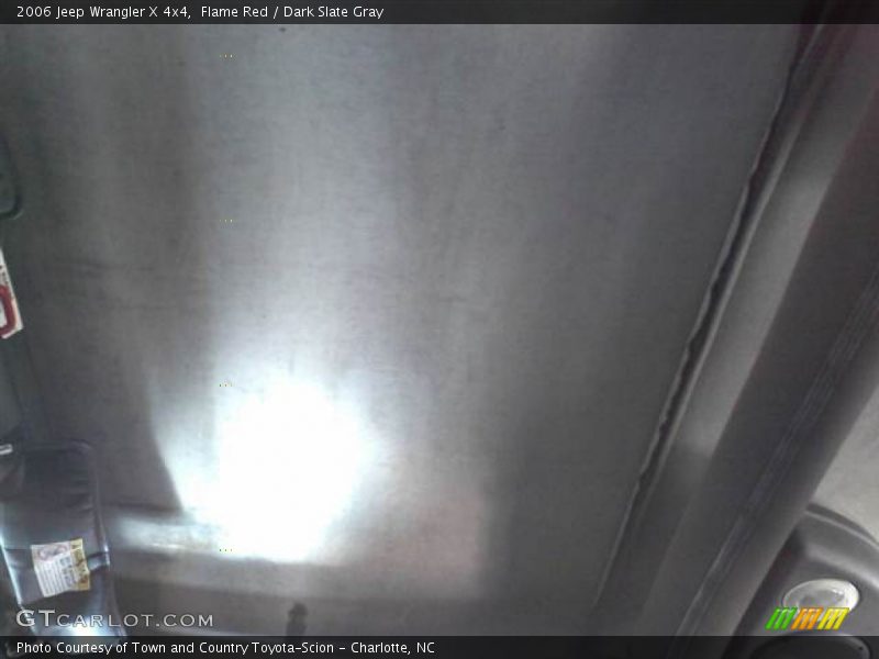 Flame Red / Dark Slate Gray 2006 Jeep Wrangler X 4x4