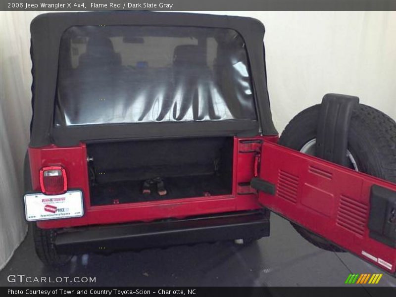 Flame Red / Dark Slate Gray 2006 Jeep Wrangler X 4x4