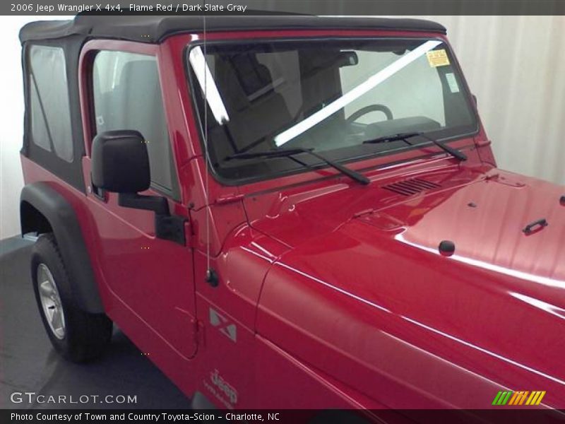 Flame Red / Dark Slate Gray 2006 Jeep Wrangler X 4x4