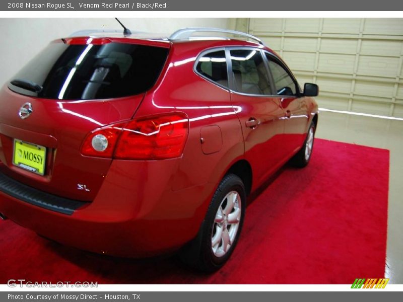 Venom Red Pearl / Black/Red 2008 Nissan Rogue SL