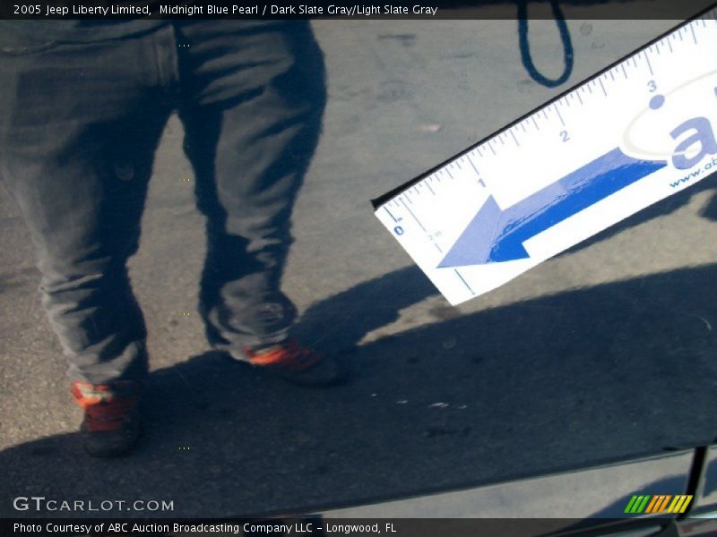 Midnight Blue Pearl / Dark Slate Gray/Light Slate Gray 2005 Jeep Liberty Limited