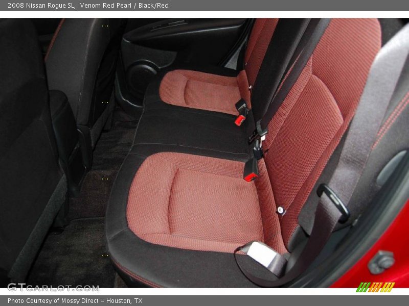 Venom Red Pearl / Black/Red 2008 Nissan Rogue SL