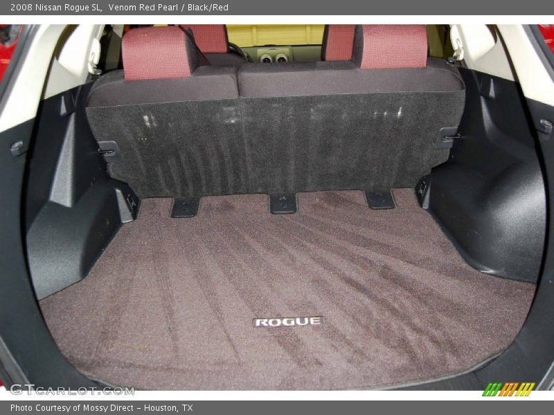 Venom Red Pearl / Black/Red 2008 Nissan Rogue SL