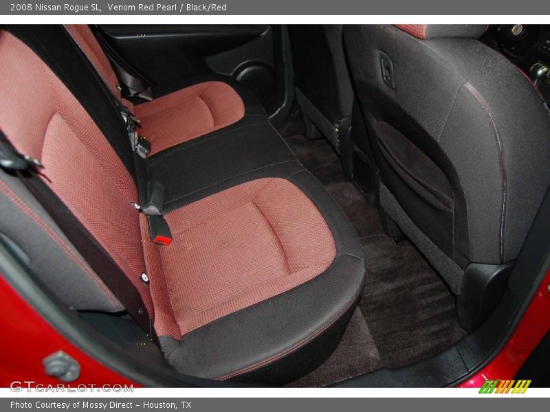 Venom Red Pearl / Black/Red 2008 Nissan Rogue SL