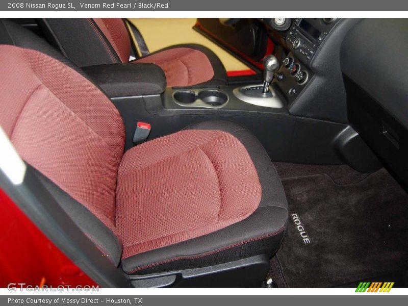 Venom Red Pearl / Black/Red 2008 Nissan Rogue SL