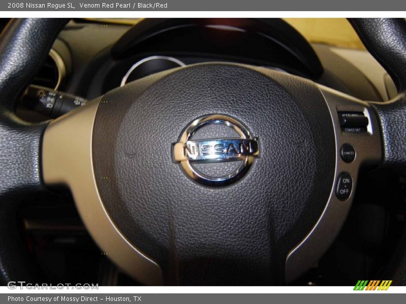 Venom Red Pearl / Black/Red 2008 Nissan Rogue SL