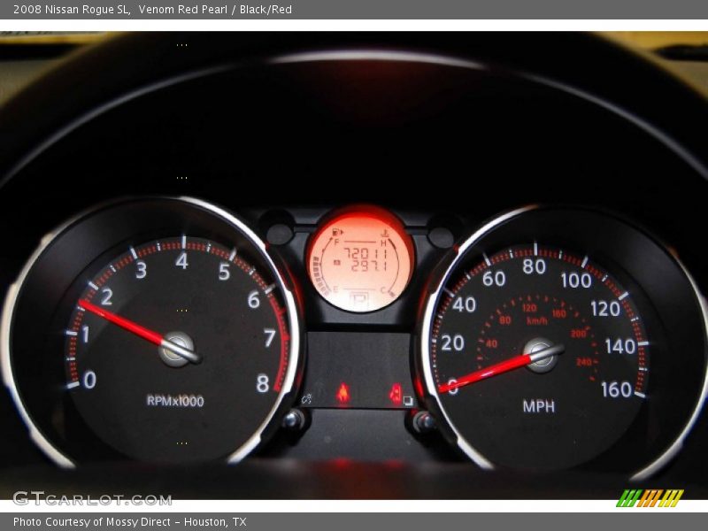 Venom Red Pearl / Black/Red 2008 Nissan Rogue SL