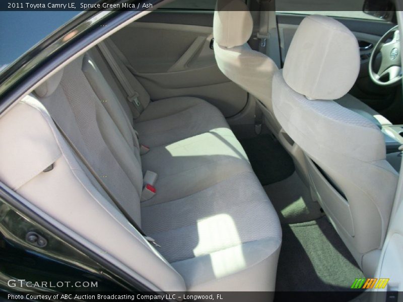 Spruce Green Mica / Ash 2011 Toyota Camry LE