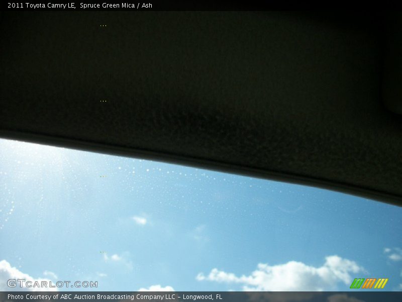 Spruce Green Mica / Ash 2011 Toyota Camry LE