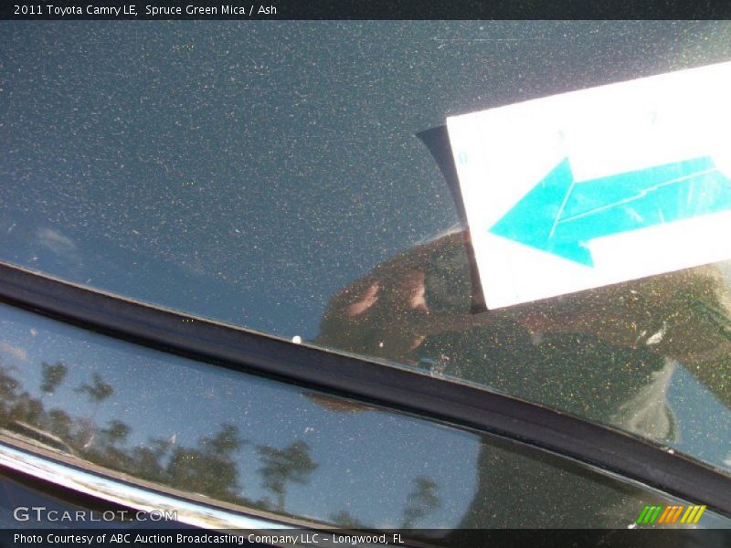 Spruce Green Mica / Ash 2011 Toyota Camry LE