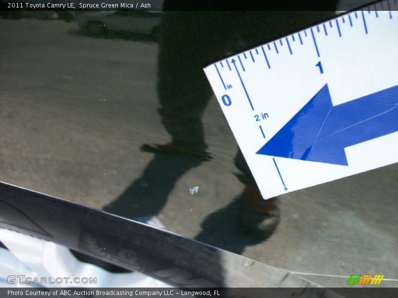 Spruce Green Mica / Ash 2011 Toyota Camry LE