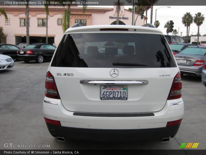 Arctic White / Cashmere 2009 Mercedes-Benz GL 450 4Matic