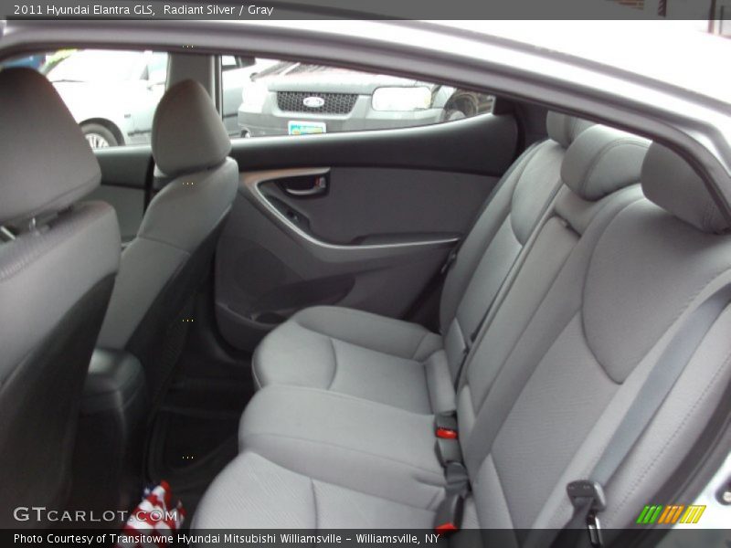 Radiant Silver / Gray 2011 Hyundai Elantra GLS