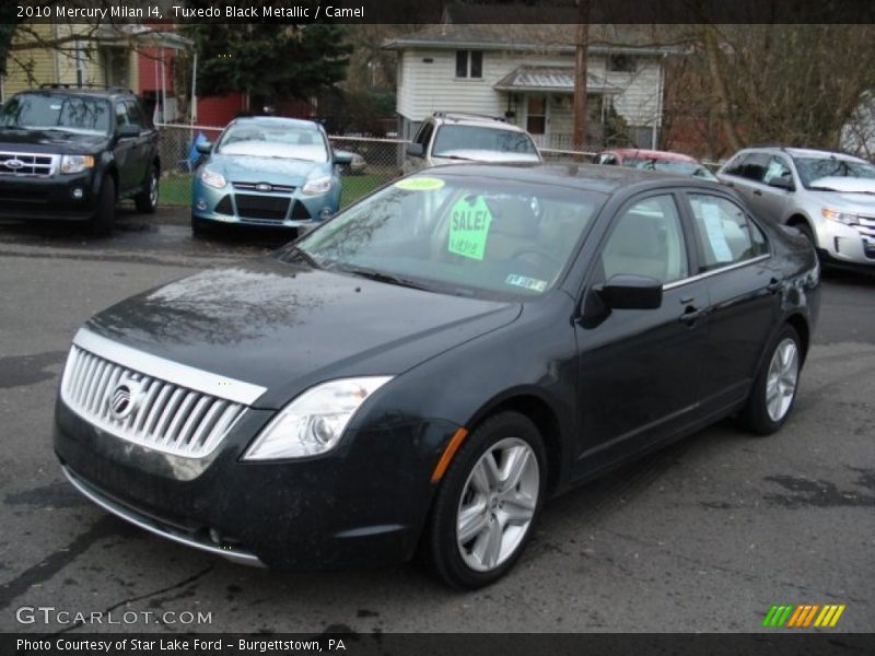Tuxedo Black Metallic / Camel 2010 Mercury Milan I4