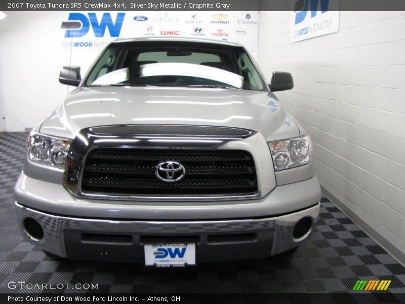 Silver Sky Metallic / Graphite Gray 2007 Toyota Tundra SR5 CrewMax 4x4