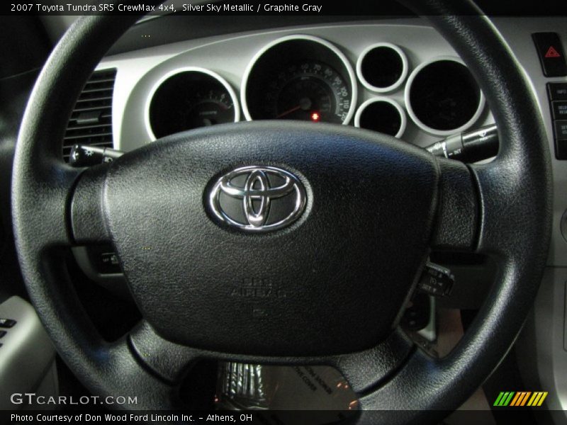 Silver Sky Metallic / Graphite Gray 2007 Toyota Tundra SR5 CrewMax 4x4