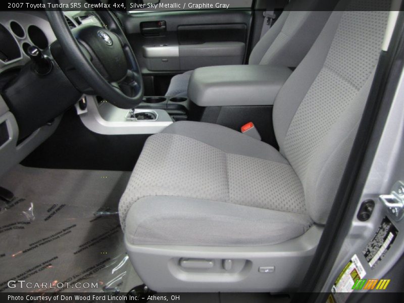 Silver Sky Metallic / Graphite Gray 2007 Toyota Tundra SR5 CrewMax 4x4