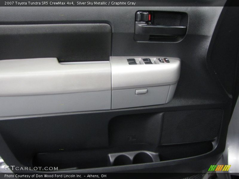 Silver Sky Metallic / Graphite Gray 2007 Toyota Tundra SR5 CrewMax 4x4