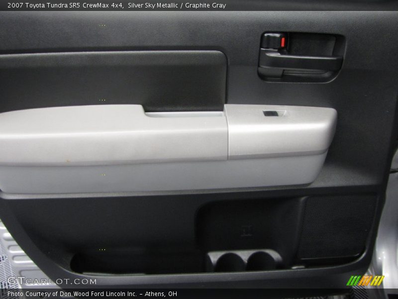 Silver Sky Metallic / Graphite Gray 2007 Toyota Tundra SR5 CrewMax 4x4