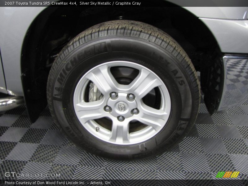 Silver Sky Metallic / Graphite Gray 2007 Toyota Tundra SR5 CrewMax 4x4