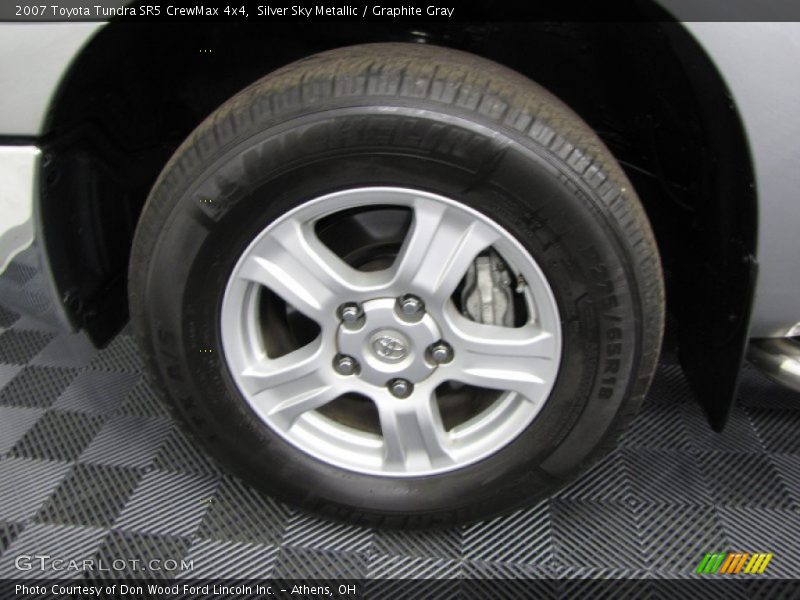 Silver Sky Metallic / Graphite Gray 2007 Toyota Tundra SR5 CrewMax 4x4
