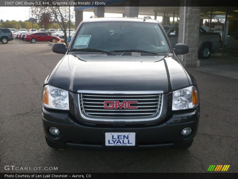 Graphite Gray Metallic / Ebony 2007 GMC Envoy SLE 4x4