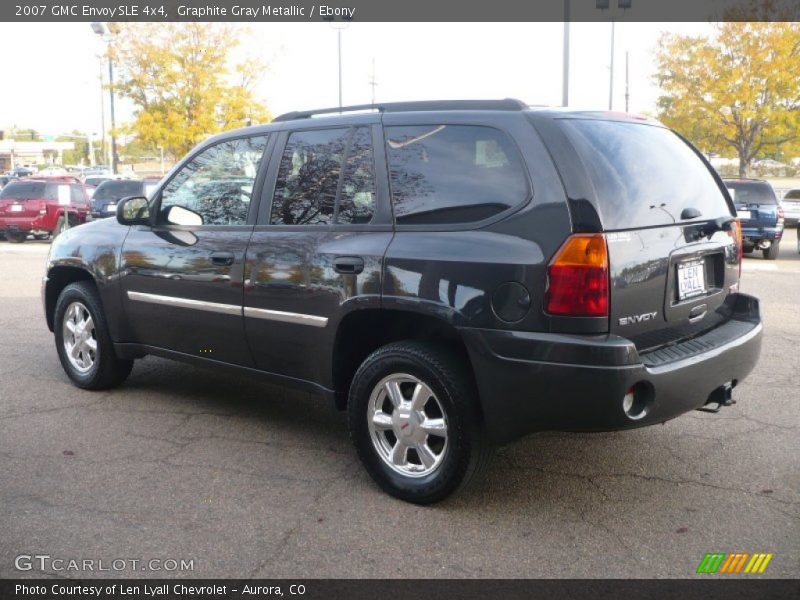 Graphite Gray Metallic / Ebony 2007 GMC Envoy SLE 4x4