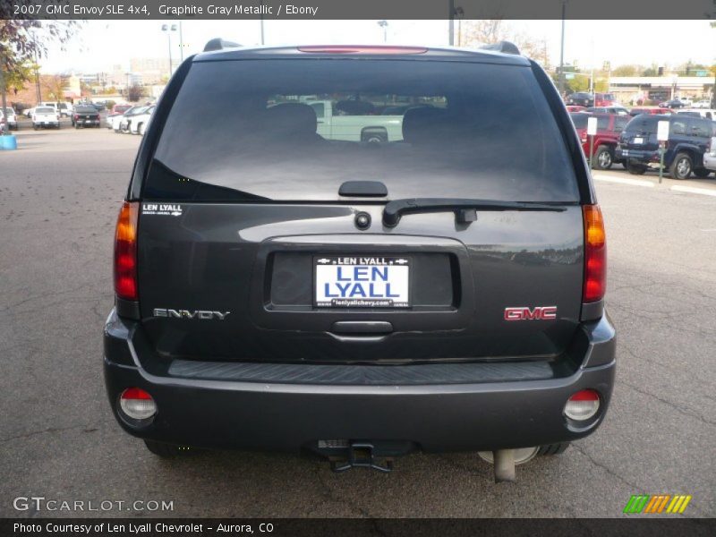 Graphite Gray Metallic / Ebony 2007 GMC Envoy SLE 4x4