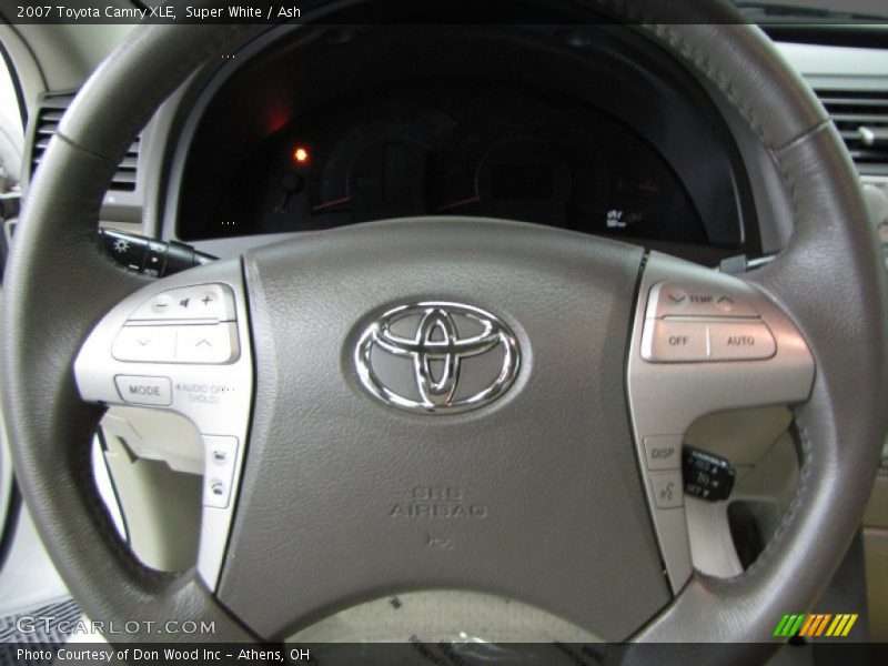 Super White / Ash 2007 Toyota Camry XLE