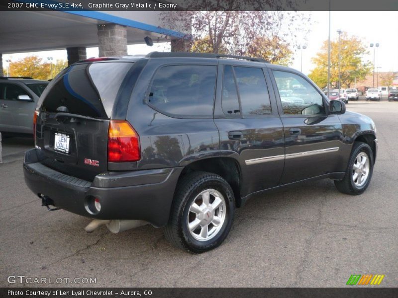 Graphite Gray Metallic / Ebony 2007 GMC Envoy SLE 4x4