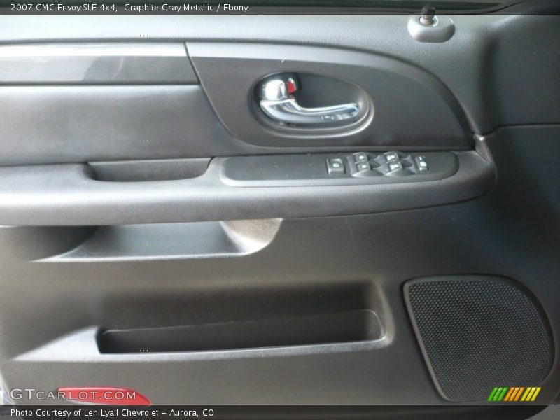 Graphite Gray Metallic / Ebony 2007 GMC Envoy SLE 4x4