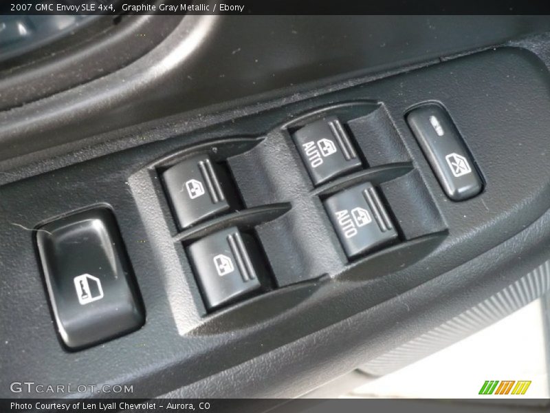 Graphite Gray Metallic / Ebony 2007 GMC Envoy SLE 4x4